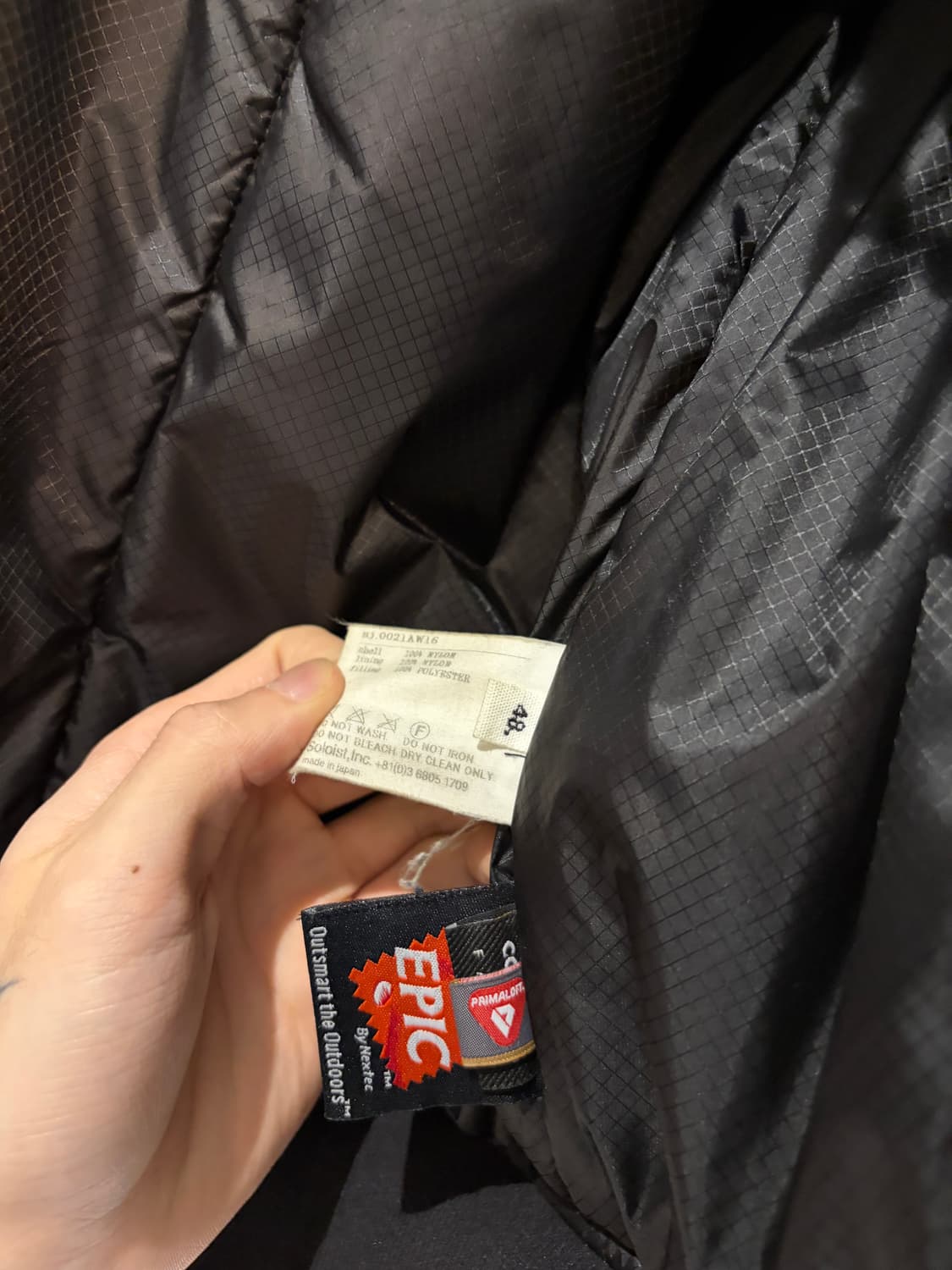 [48] 솔로이스트 플라이트봄버 16aw 상품이미지4