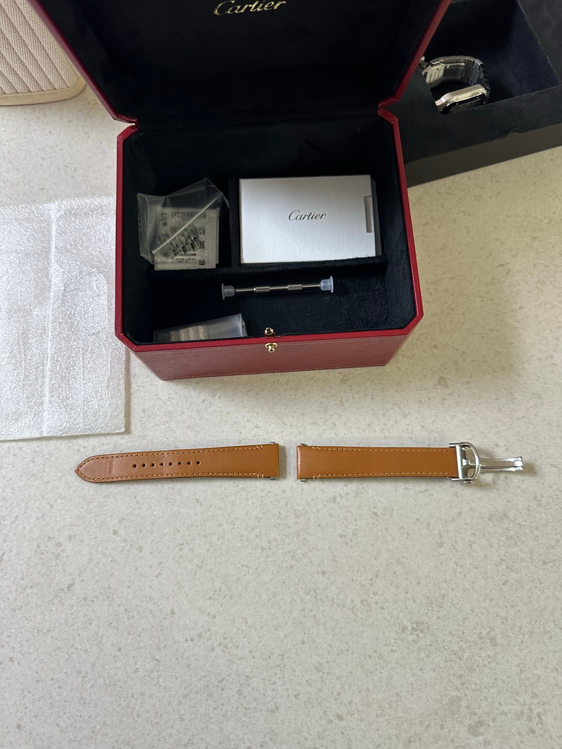 산토스 미디엄 정품 스트랩&디버클  상품이미지2