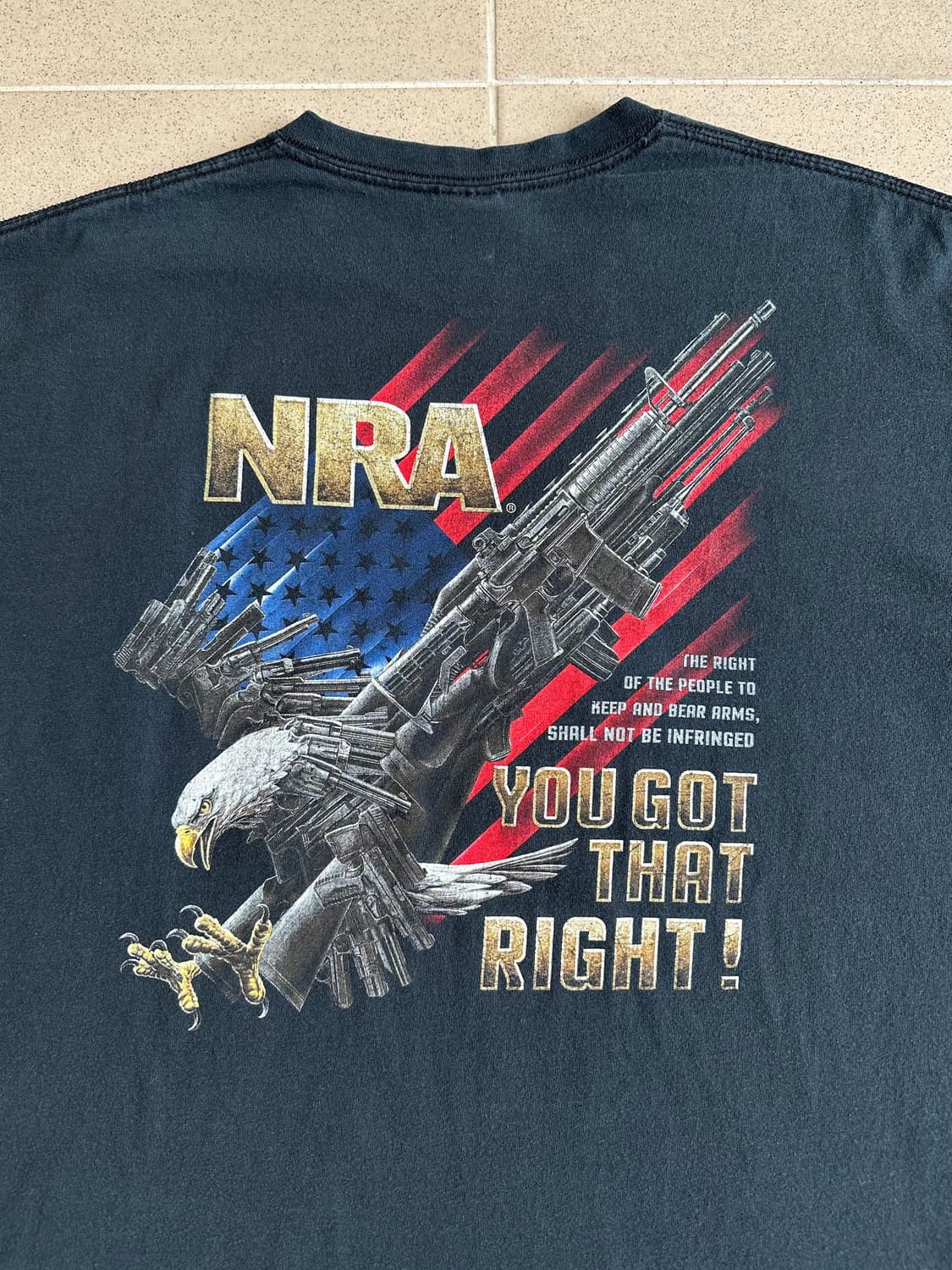 빈티지 NRA 티셔츠 XL 상품이미지3