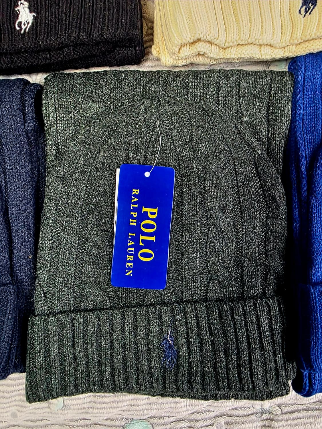 폴로 랄프로렌 모자 머플러 세트 새상폼 상품이미지2