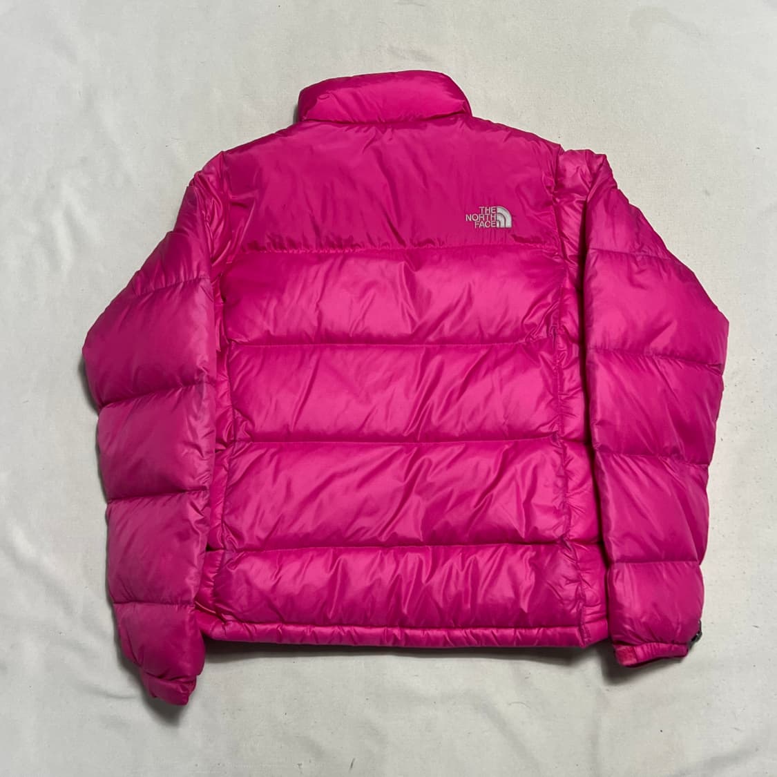 85 노스페이스 여성용 구스다운 핑크 패딩 상품이미지3