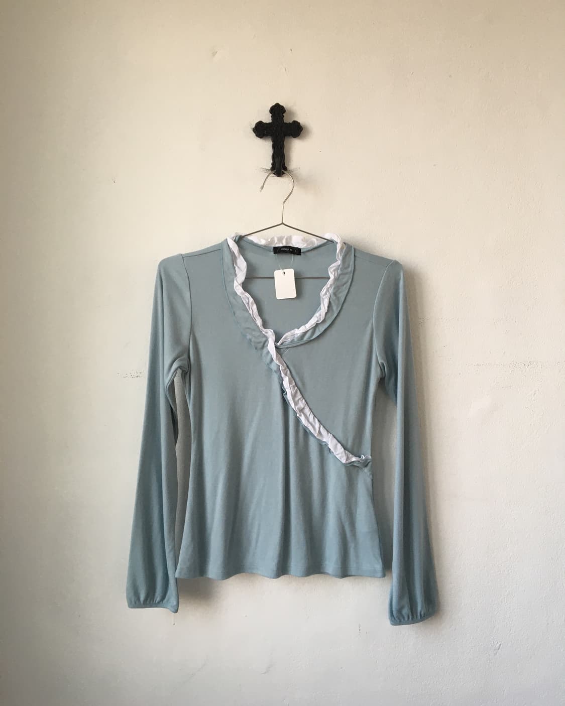 Line frill point sleeve 상품이미지2