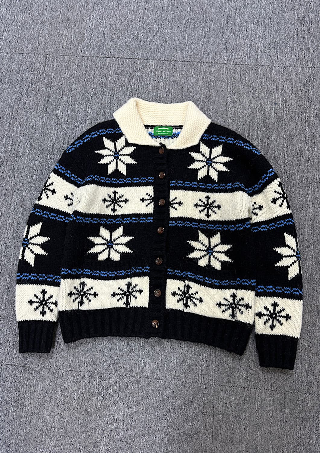 그린버터 오버핏 가디건  상품이미지3