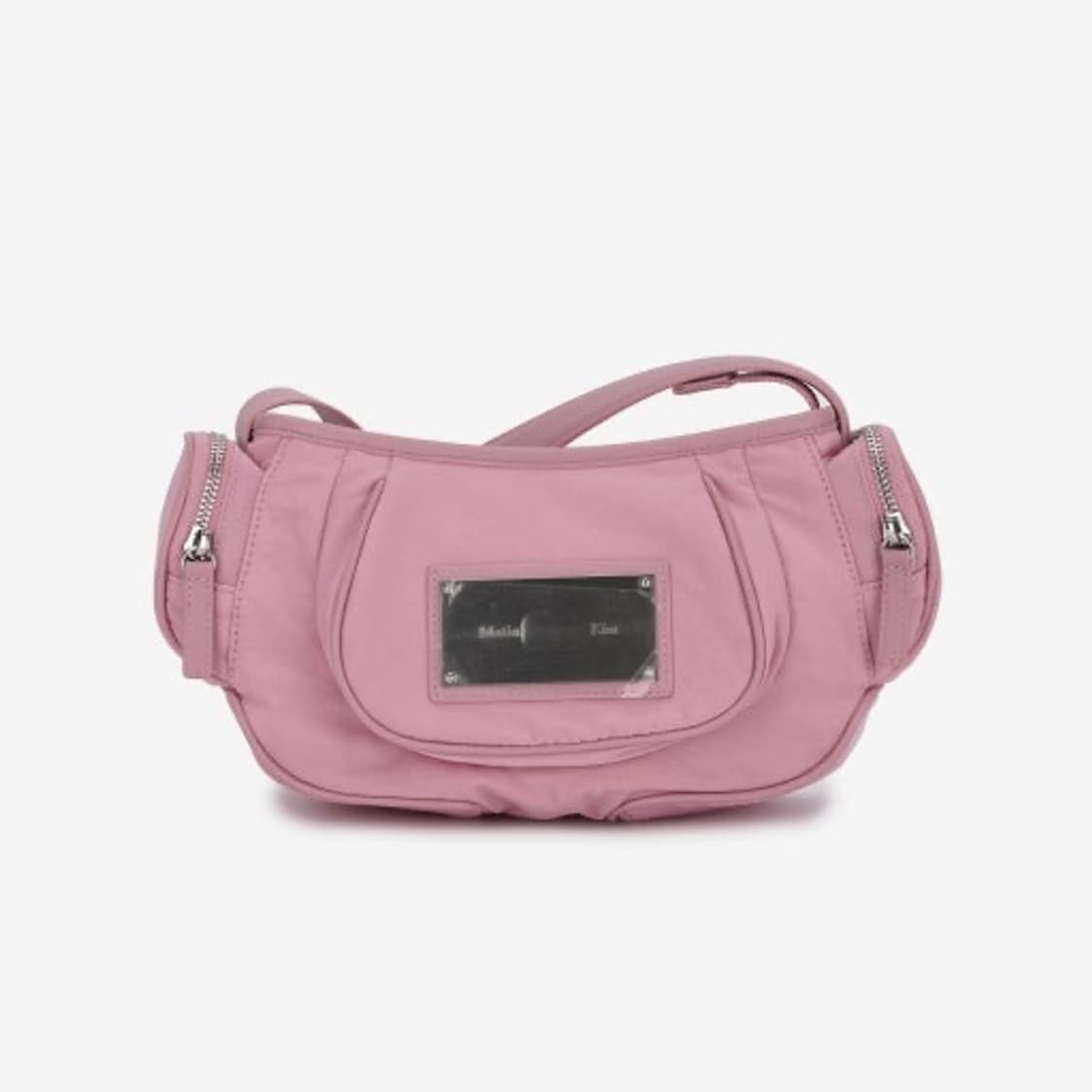 마뗑킴 마들렌 라운드 백 in pink 상품이미지1