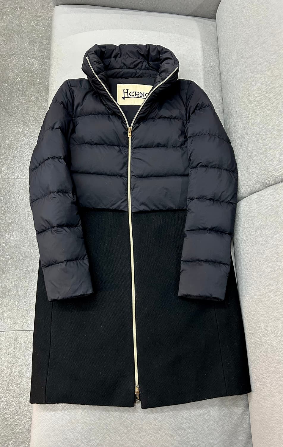 에르노 패딩 울 코트(44/루즈55~66가능) 상품이미지2