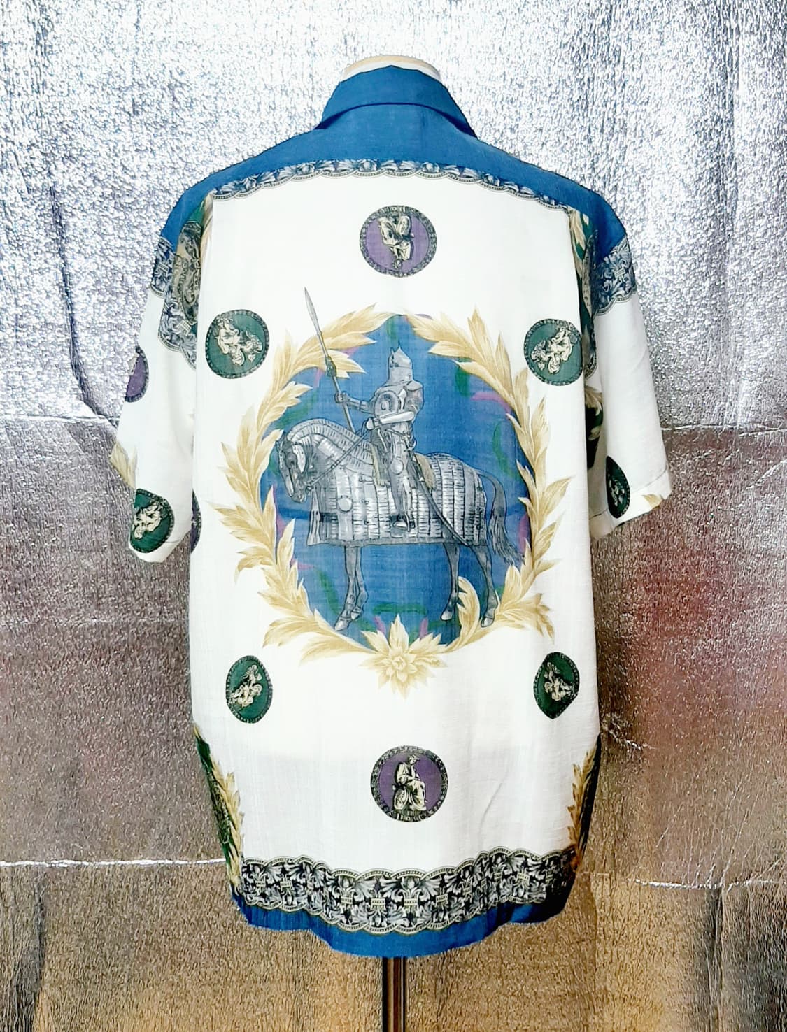 ♤필독♤ 빈티지 기사 실크 셔츠 상품이미지1