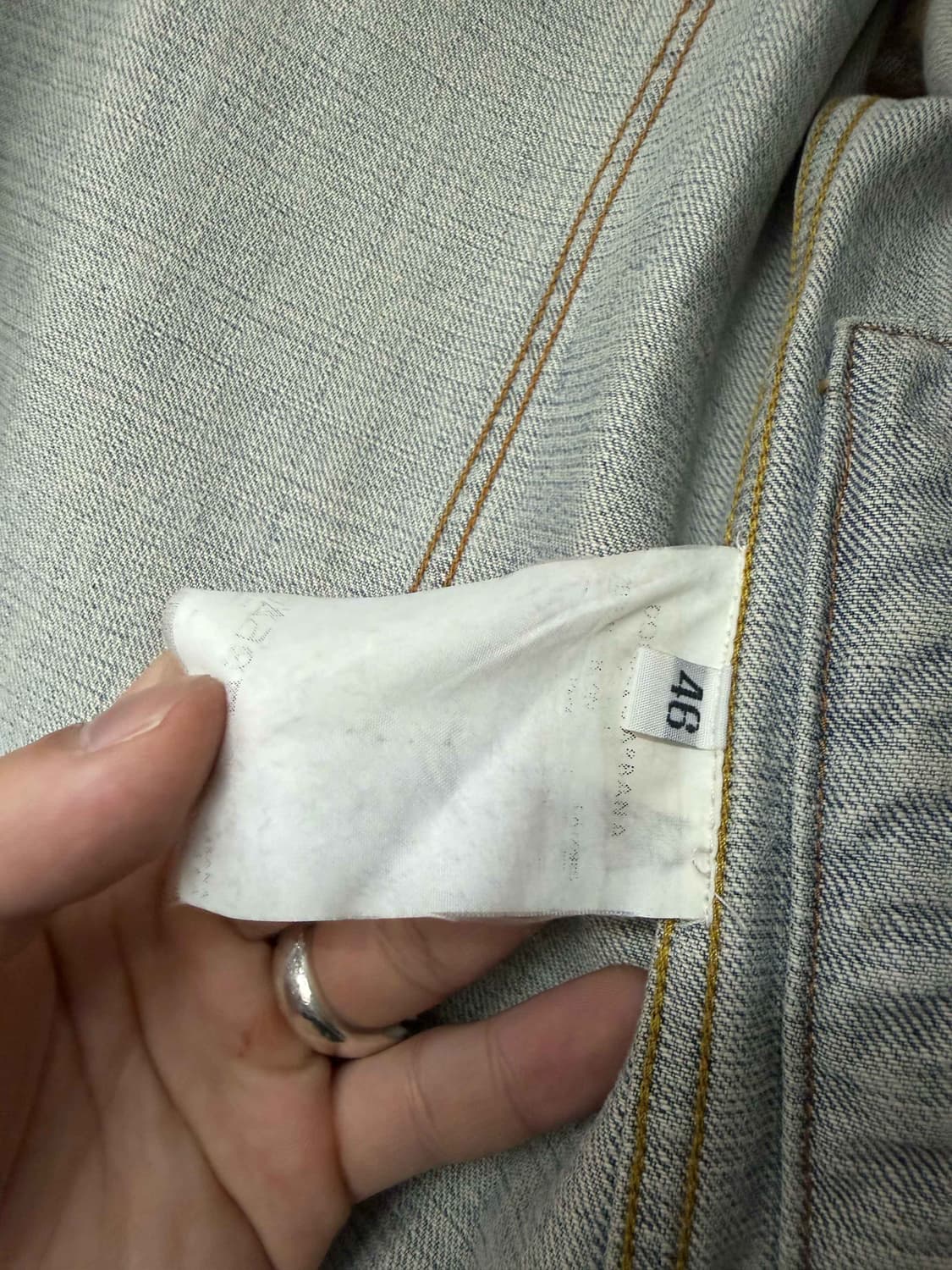 돌체앤가바나 가공 데님자켓 상품이미지7