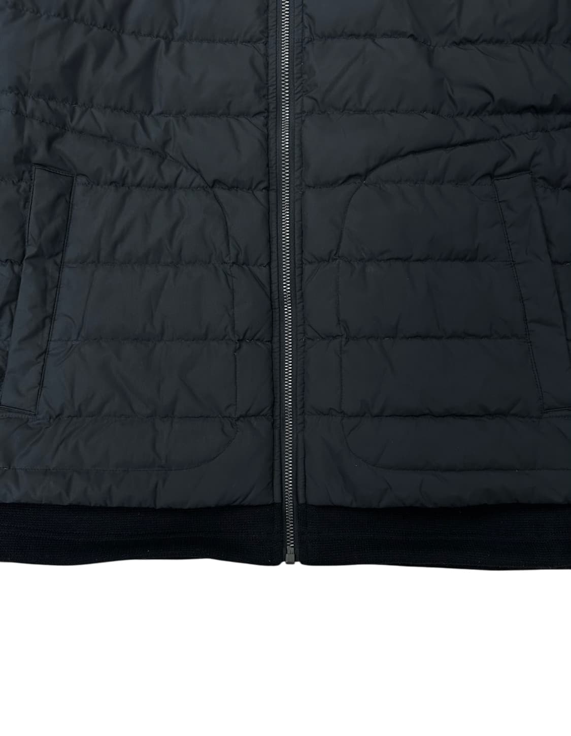 내셔널지오그래픽 구스다운 경량패딩+니트집업  블랙 (XL) 상품이미지5