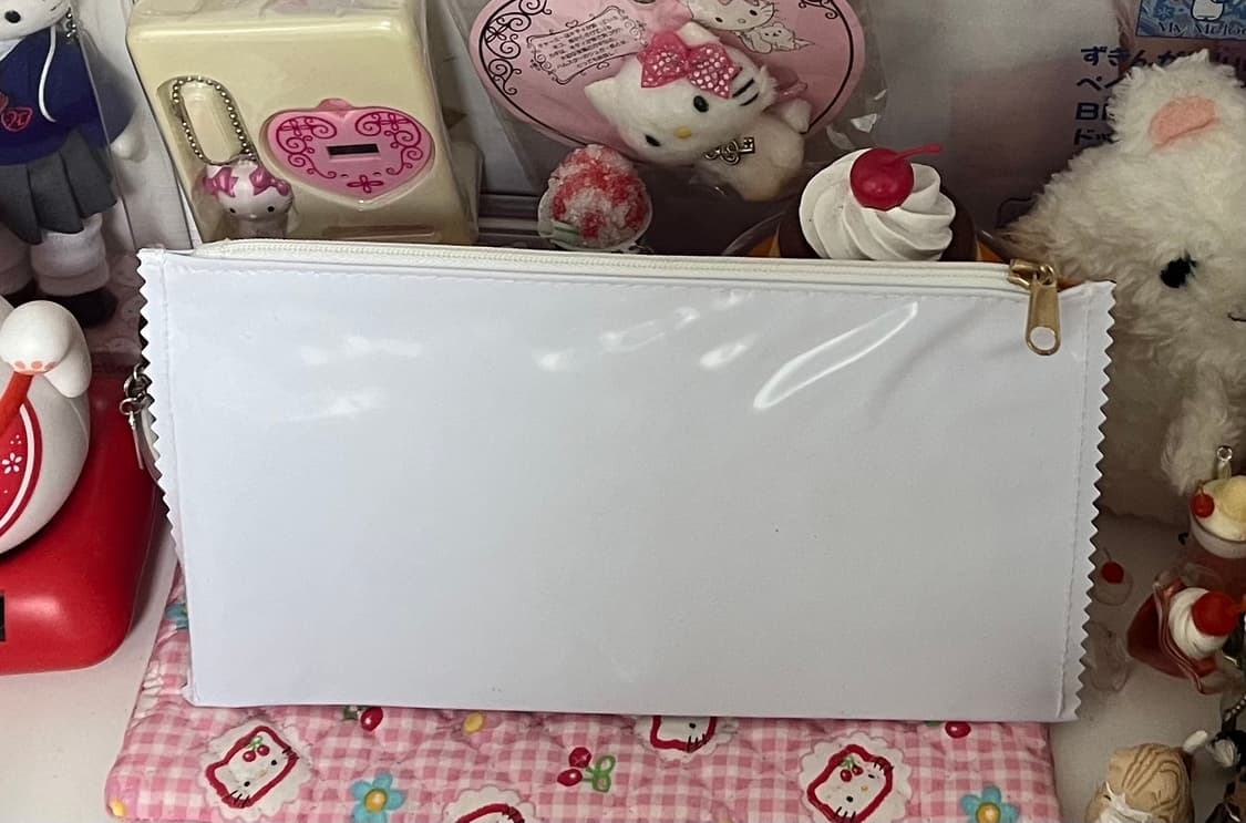 일본 모나카 아이스크림 파우치 필통 갸루 빈티지 고전문구 음식 패러디 상품이미지2
