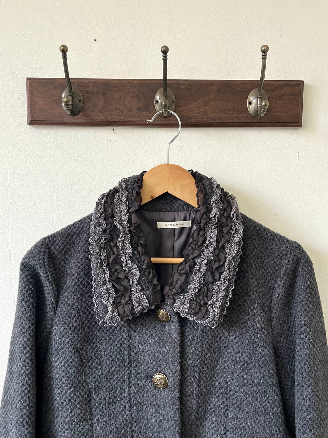 axes femme 트위드 자켓 상품이미지2