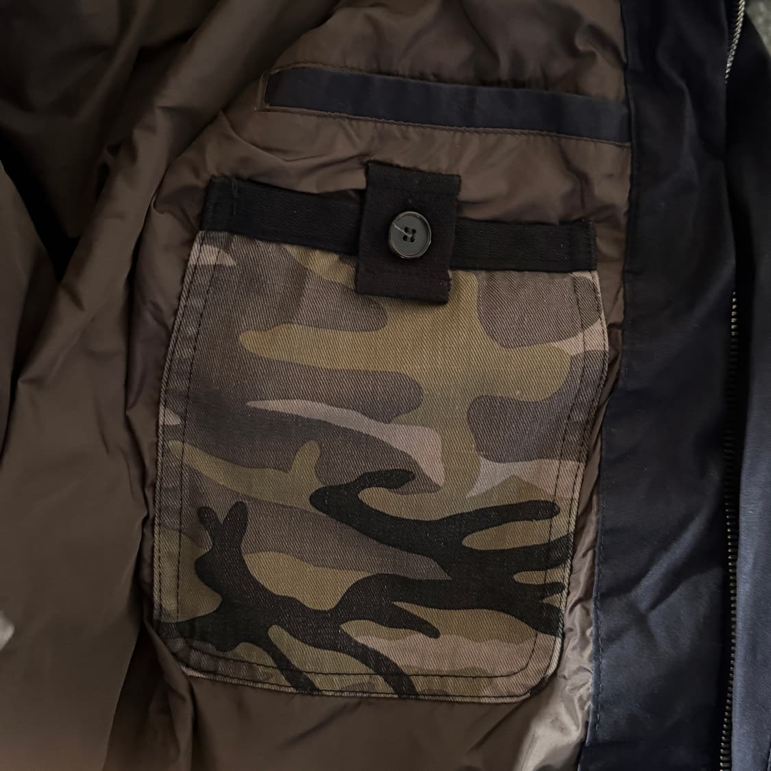 [M] 티아이포맨 다크네이비 간절기 야상 자켓 95 점퍼 상품이미지3