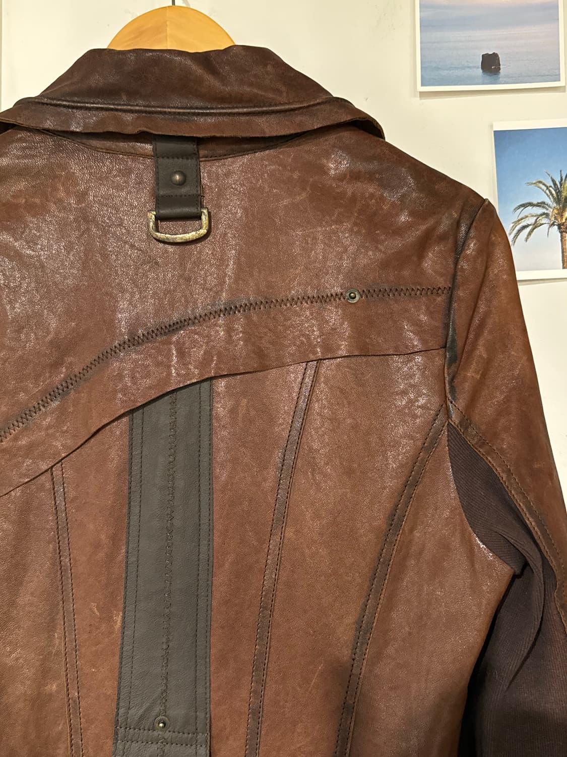 가죽 코트 상품이미지10