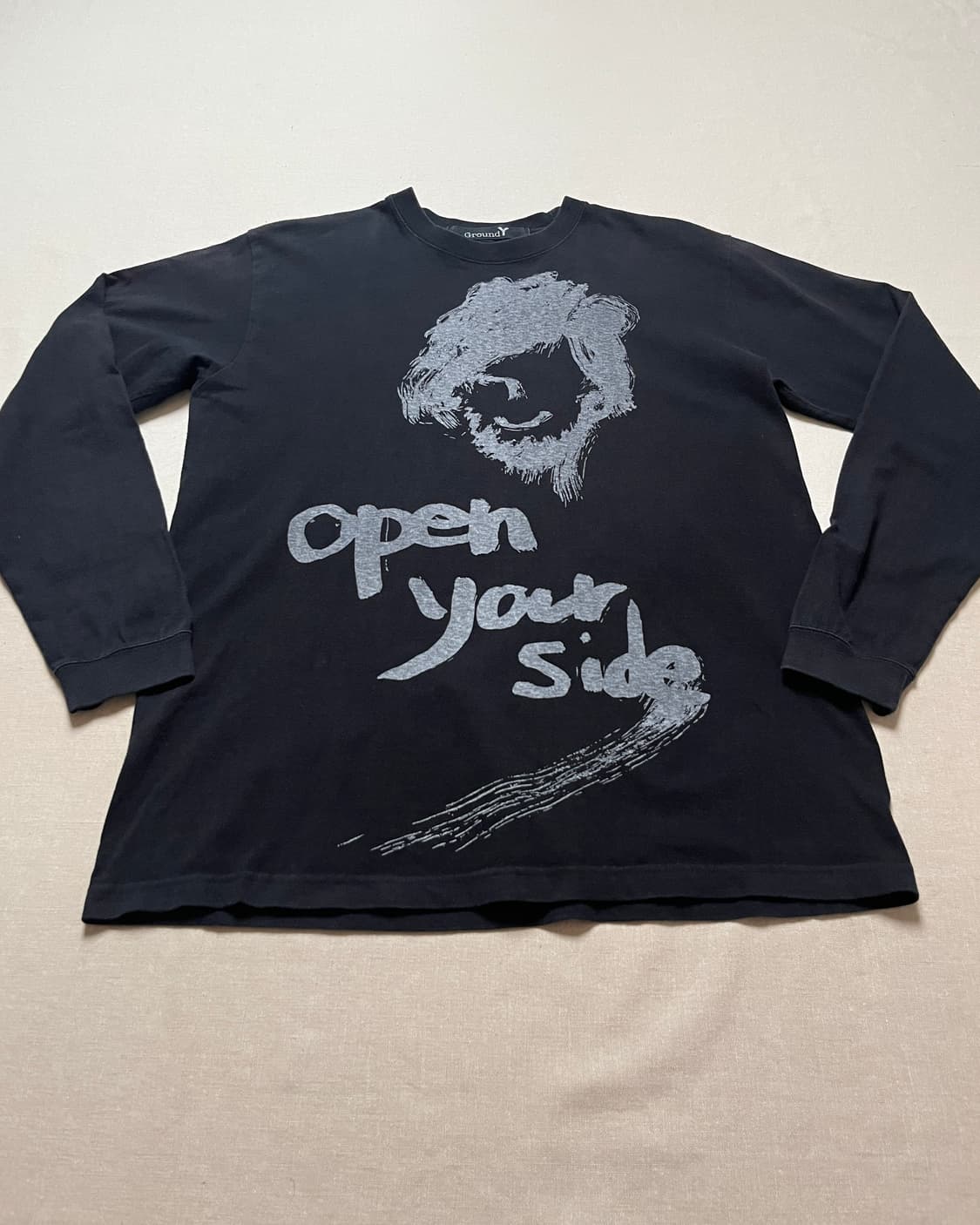 요지야마모토 ground y 그래픽 티셔츠 Yohji yamamoto 상품이미지3