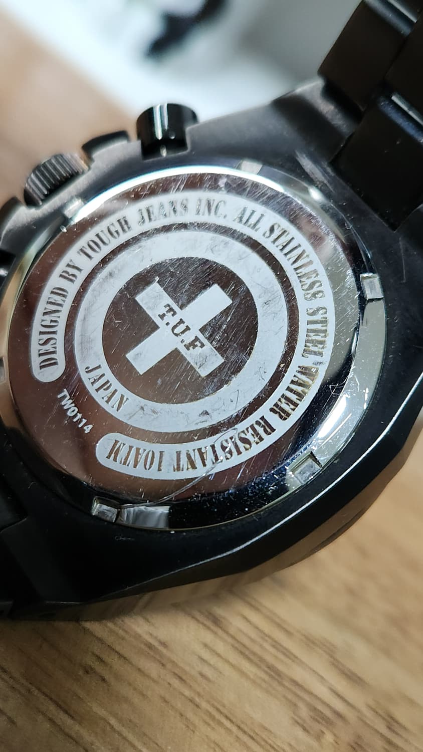 # T.U.F watches 터프 정품 크로노 남성명품 시계 급처 상품이미지9