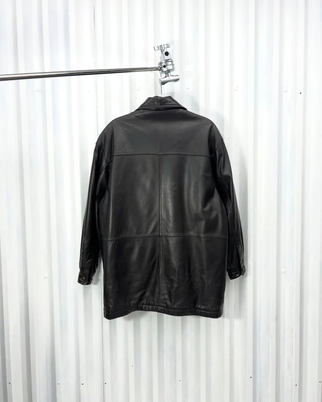 90s YSL lambskin half jacket 상품이미지3