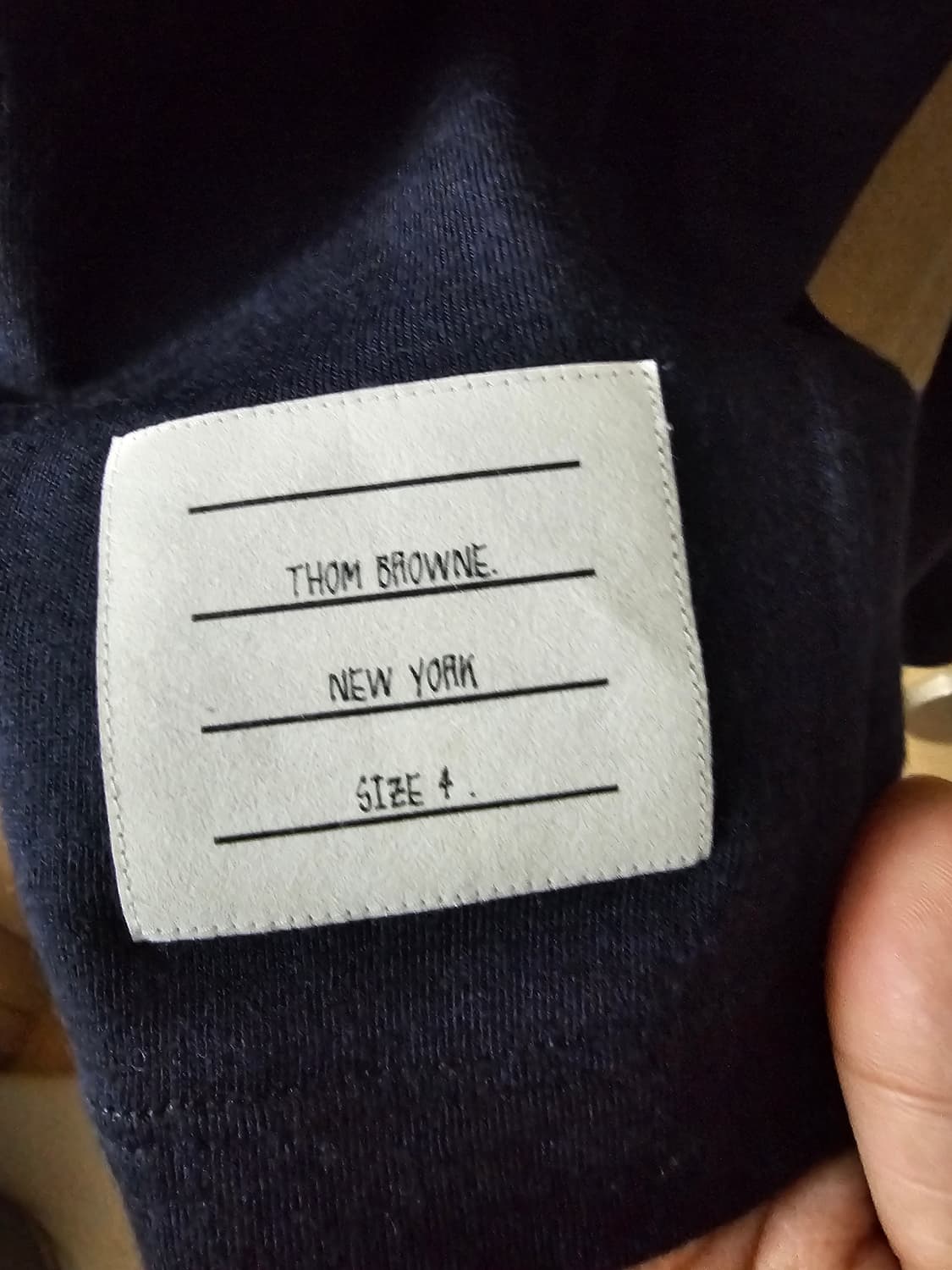 톰브라운 메리노울 롱슬리브 니트(4,정품) 상품이미지4