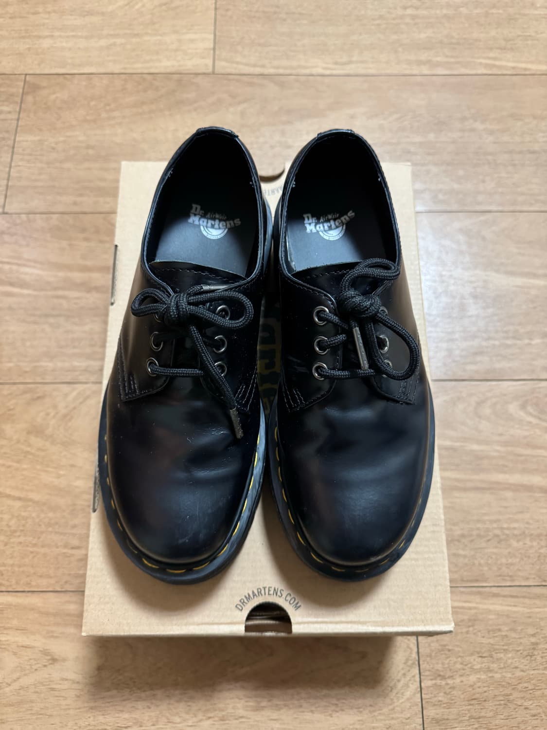 [240] 닥터마틴 1461 쿼드 블랙 uk5 상품이미지1