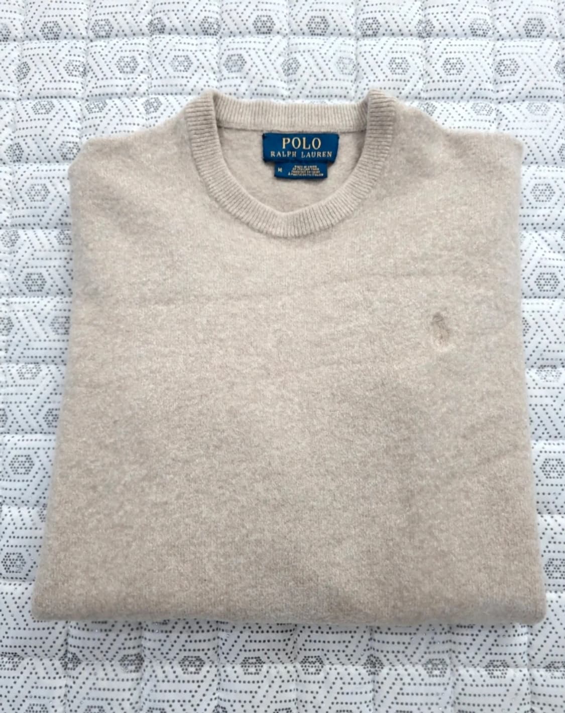 폴로 랄프로렌 베이지 니트 ~55반 상품이미지6