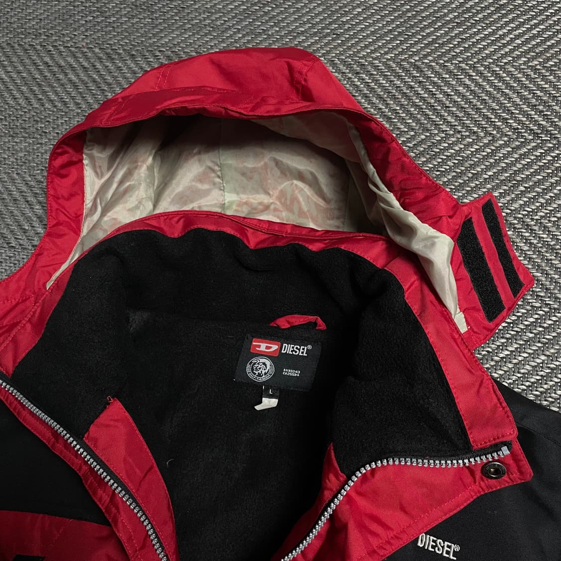 00s DISEL 디젤 아카이브 배색 박시핏 마운틴 자켓y 5389 상품이미지5