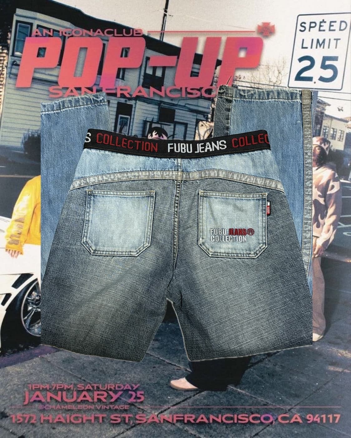 fubu 후부 올드스쿨 데미지 데님팬츠 상품이미지2