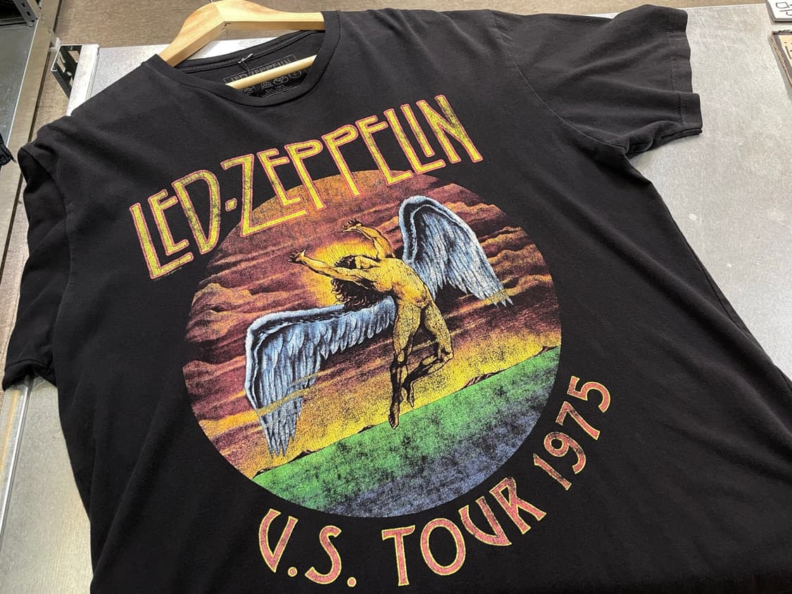 (L) Led Zeppelin 레드제플린 프린팅 반팔티 상품이미지8
