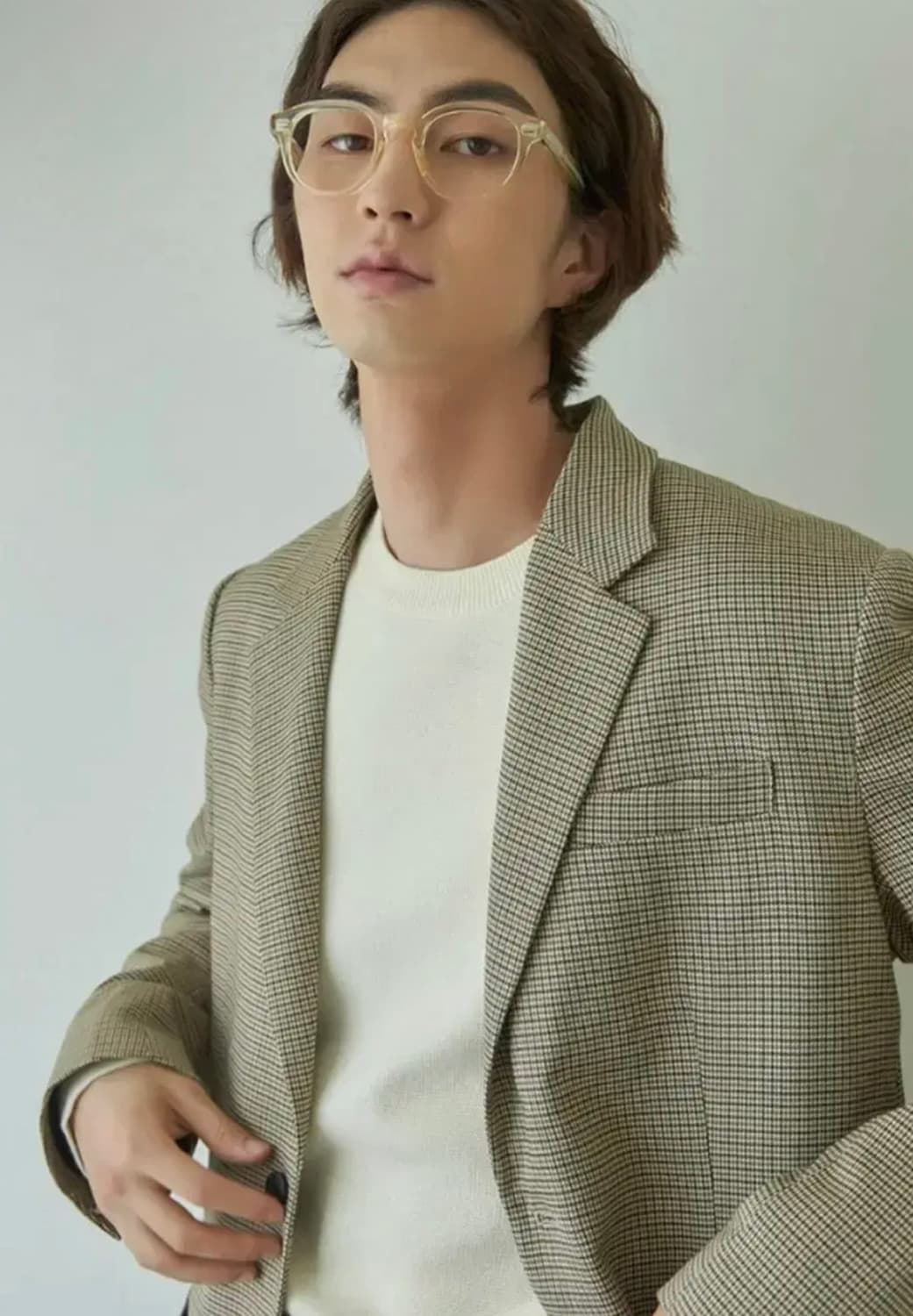 mmgl 체크 블레이저 4size  상품이미지2