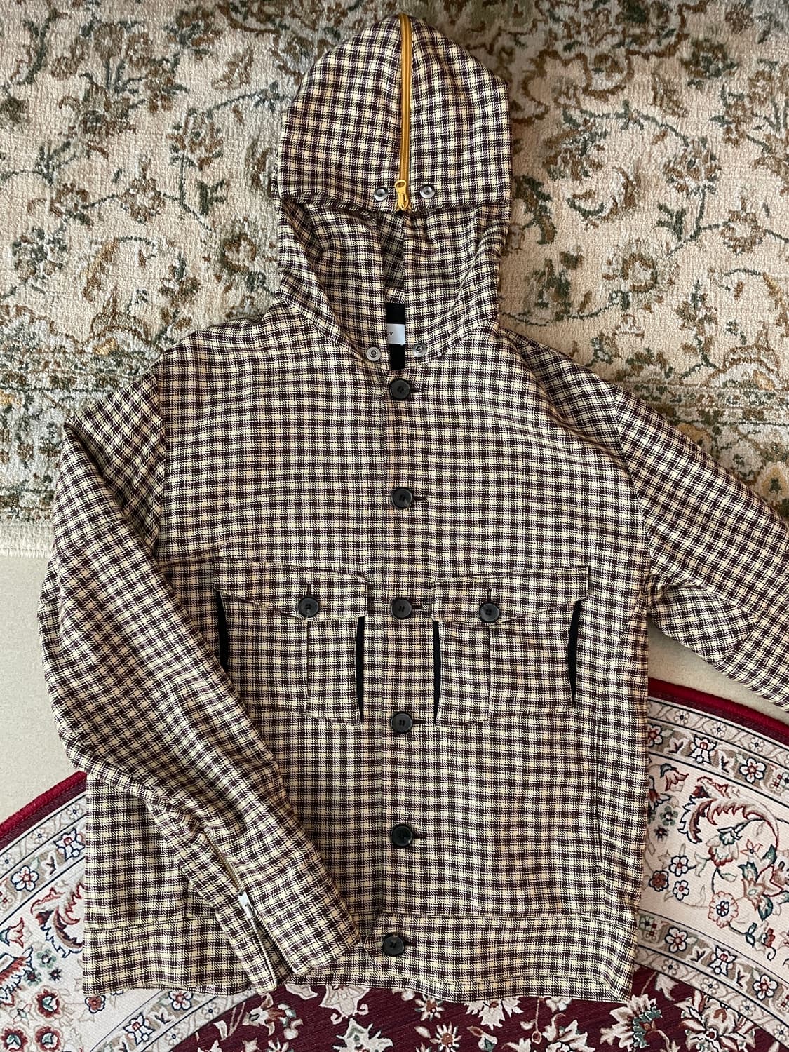 키코 코스타디노브 코쿤 후드 파이어 자켓 상품이미지2