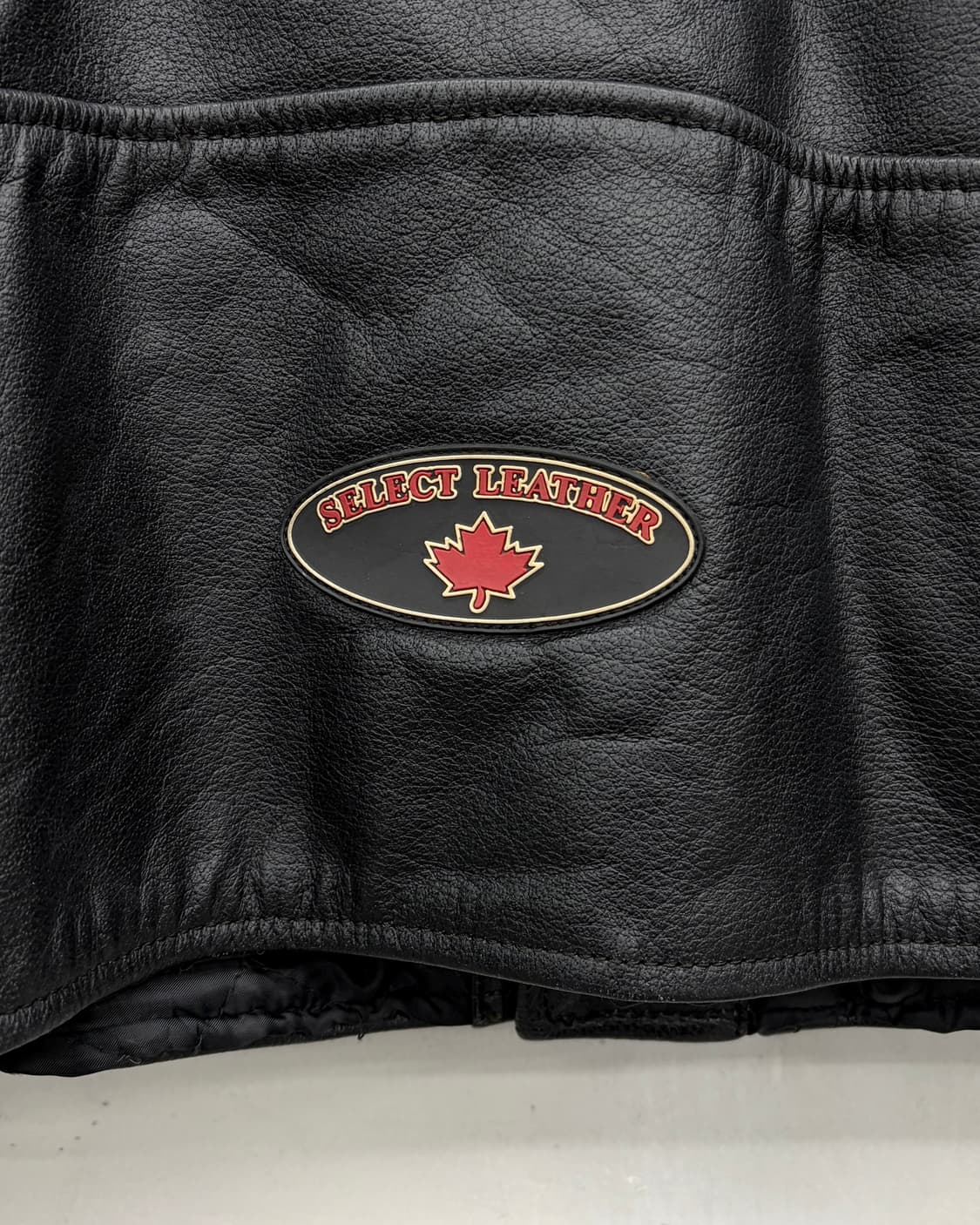 셀렉트 레더 90s 모터사이클 리얼 레더 자켓 상품이미지6
