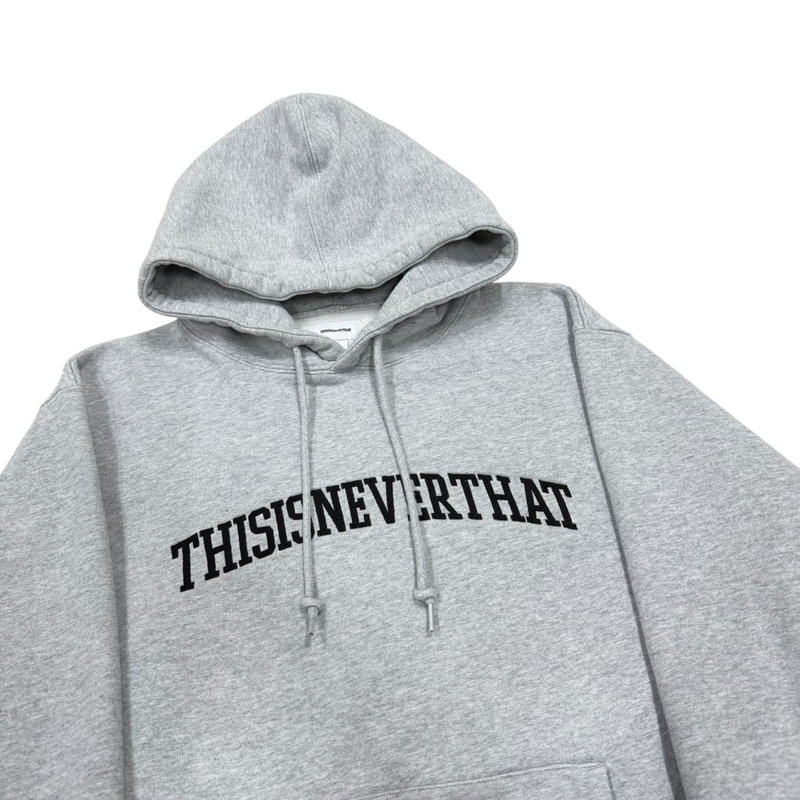 디스이즈네버댓 아치로고 스웻 후드티 그레이 L 상품이미지2