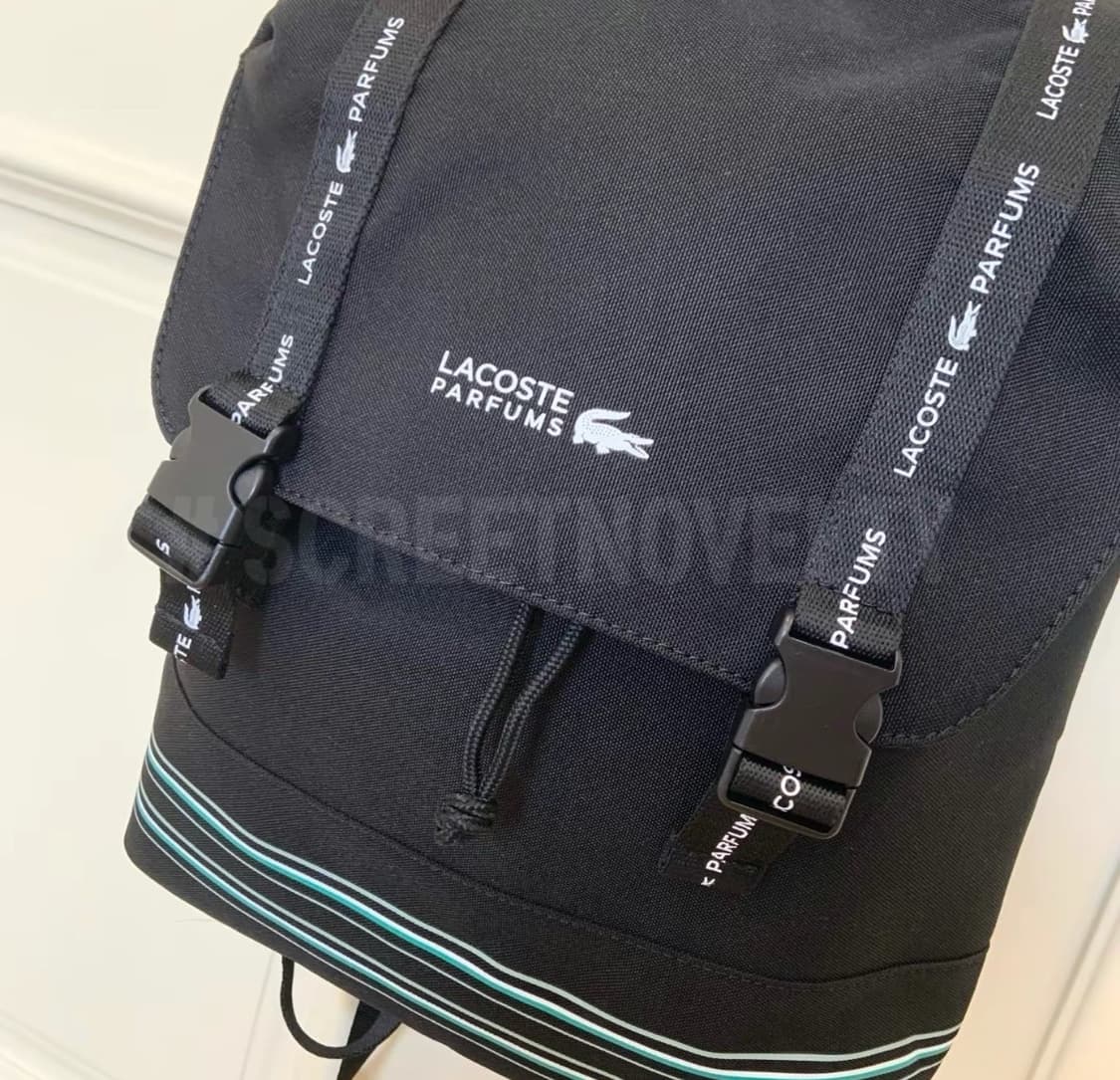 라코스테 퍼퓸 리미티드 백팩 블랙 상품이미지5
