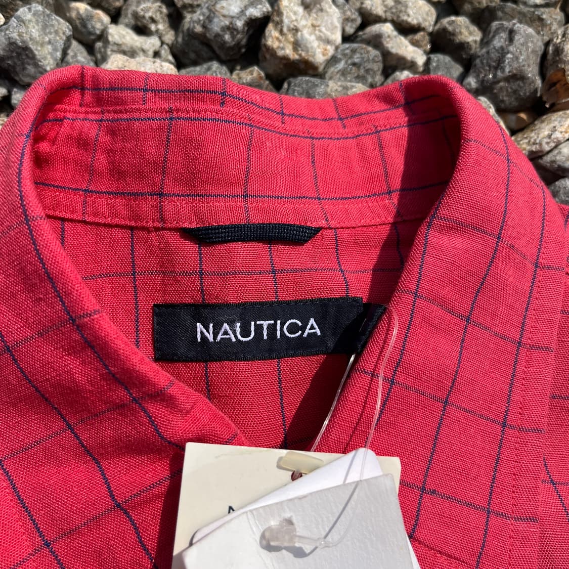 노티카 린넨혼방 체크 셔츠(실측확인) 상품이미지2