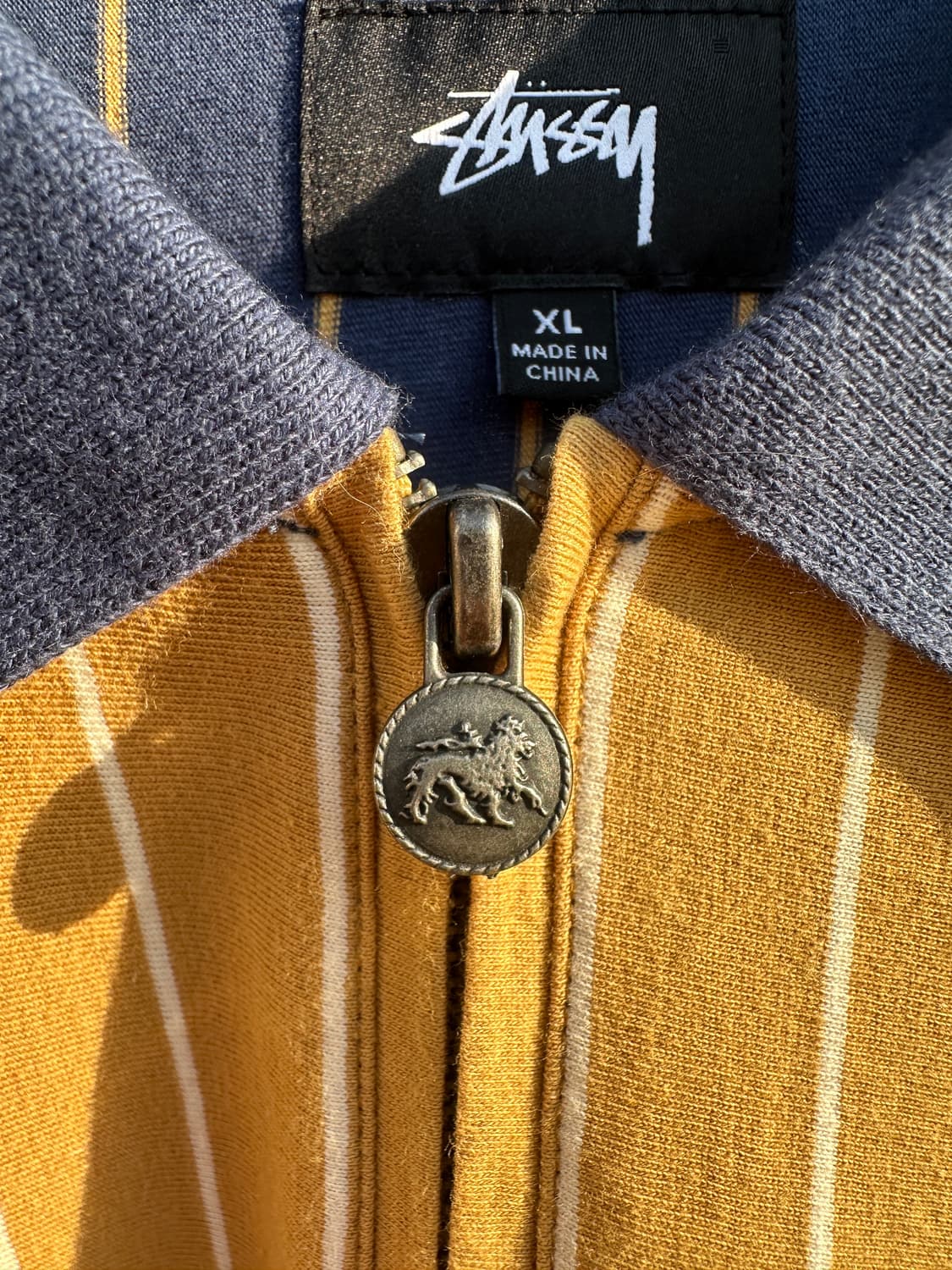 Stussy 스트라이프 카라티 상품이미지3