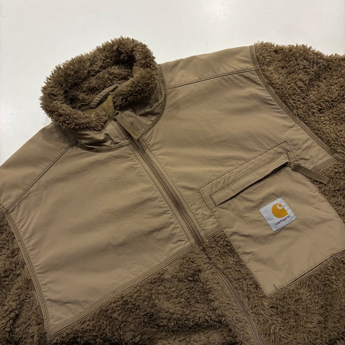 [L] 칼하트 잭슨 브라운 뽀글이 플리스 후리스 자켓 D227 상품이미지3