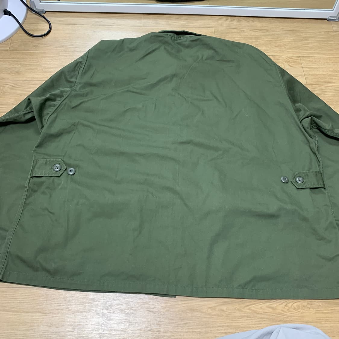 2XL)90s buffalo apparel 숏 내수용 OG BDU 자켓 상품이미지2