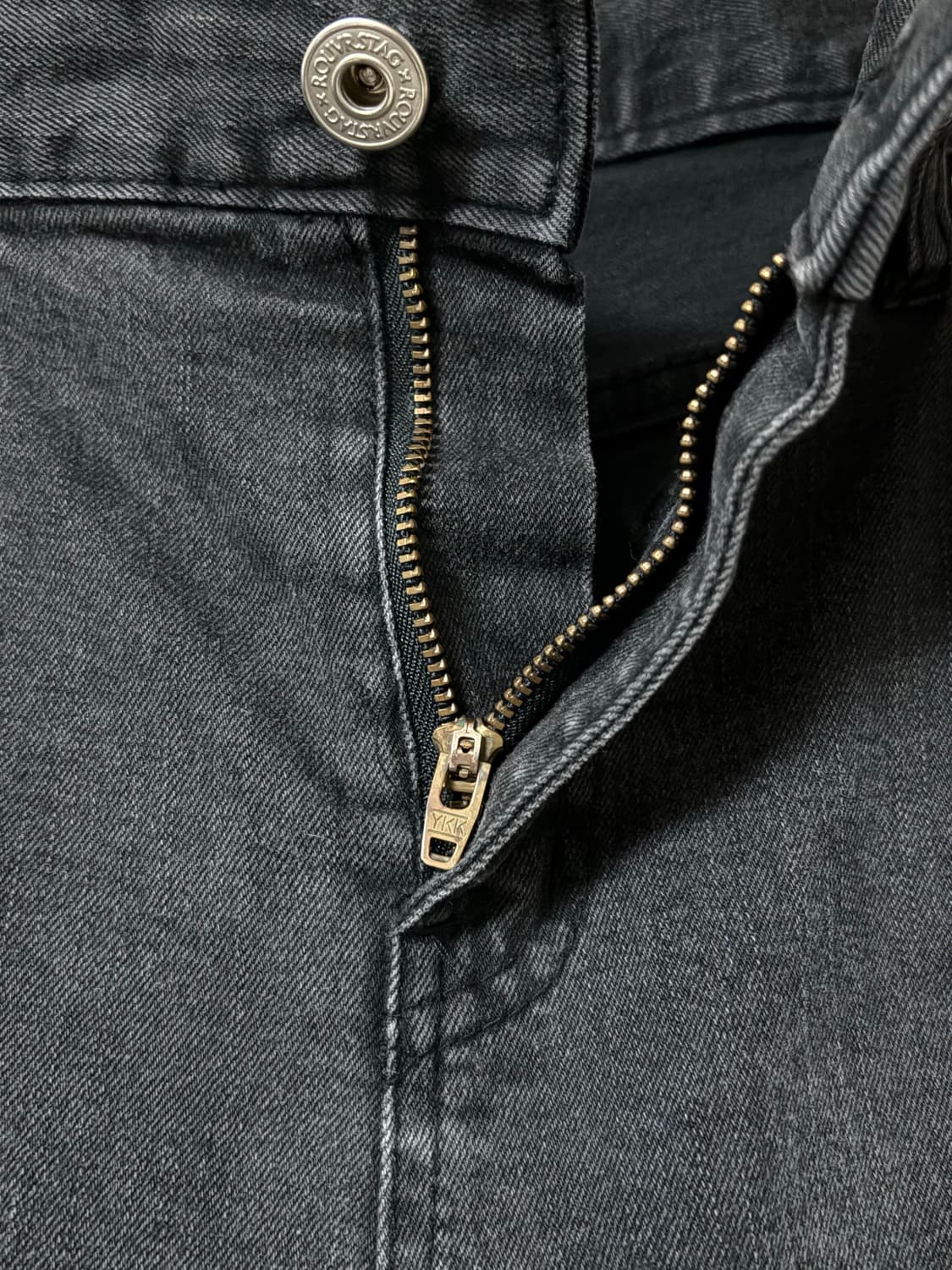 ROUVRSTAG 블랙 데미지 워싱진 M 사이즈 상품이미지7