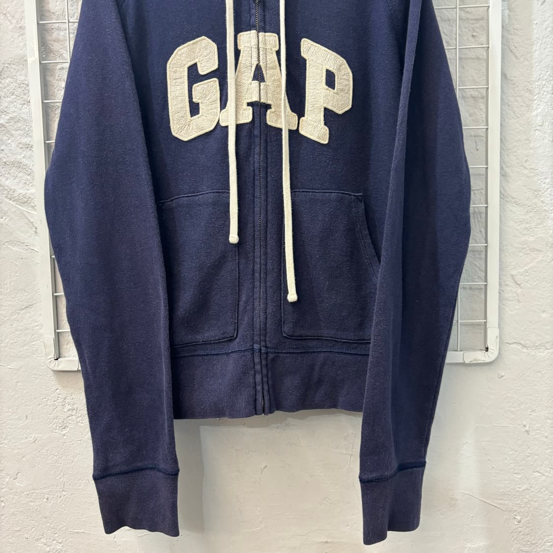 GAP 갭 빈티지 네이비 후드집업 M 상품이미지4