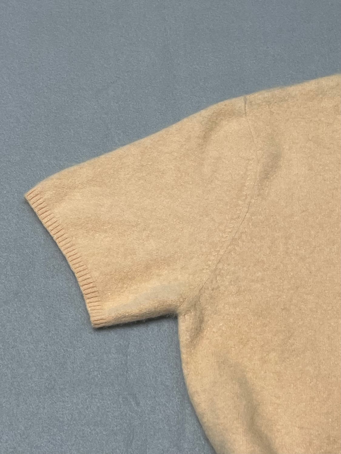 노랑 캐시미어 니트 상품이미지3