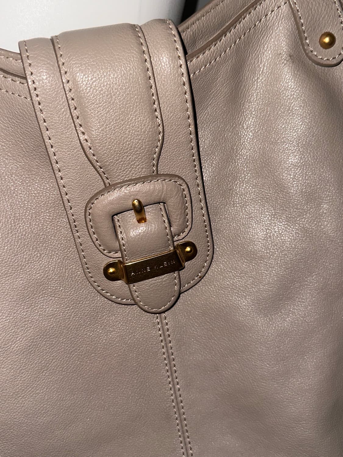 앤클라인 빅 모카베이지 숄더백 상품이미지4