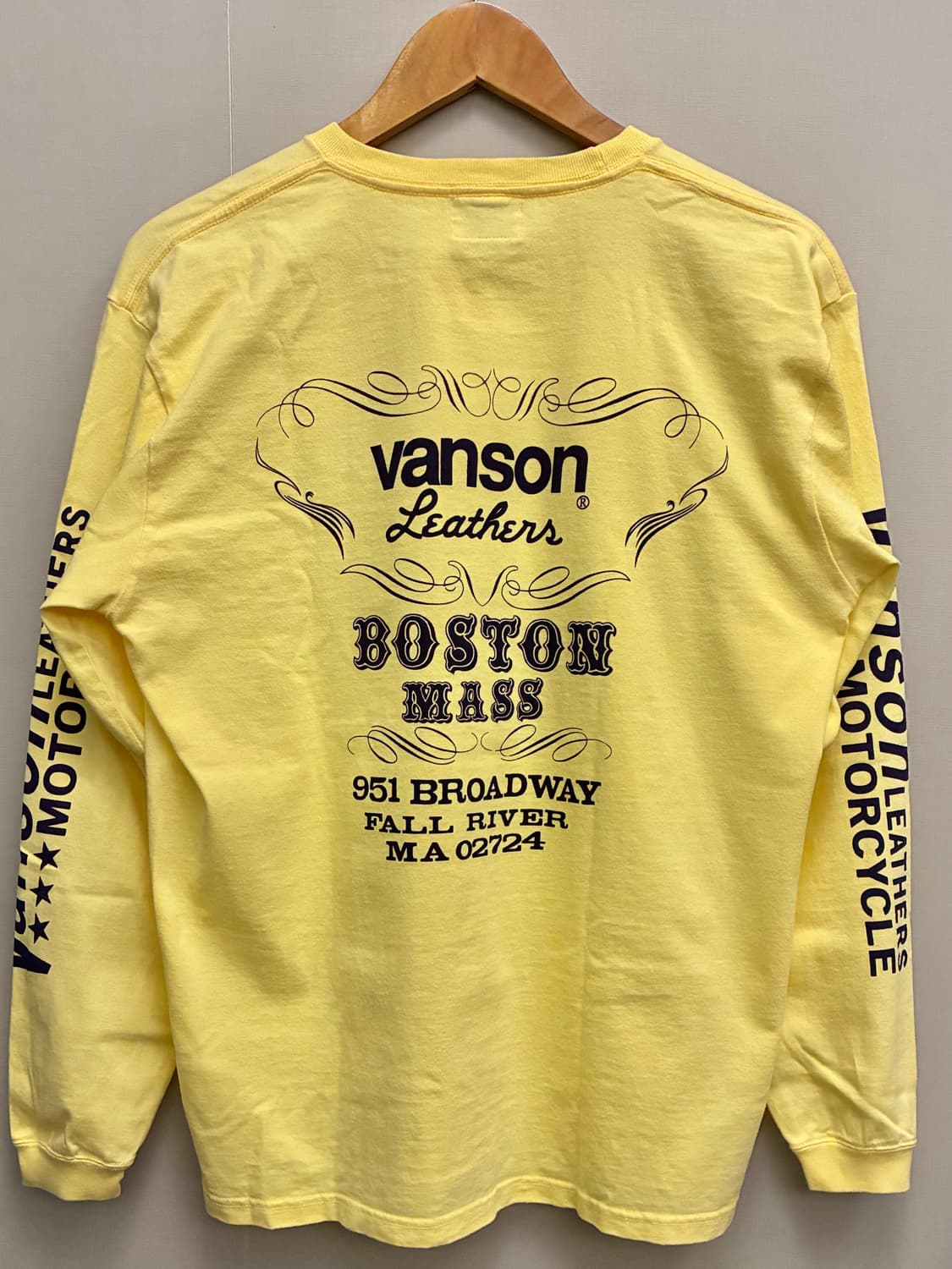 (L/100)Vanson 밴슨 로드레이서 모터사이클 롱슬리브 티셔츠 상품이미지8