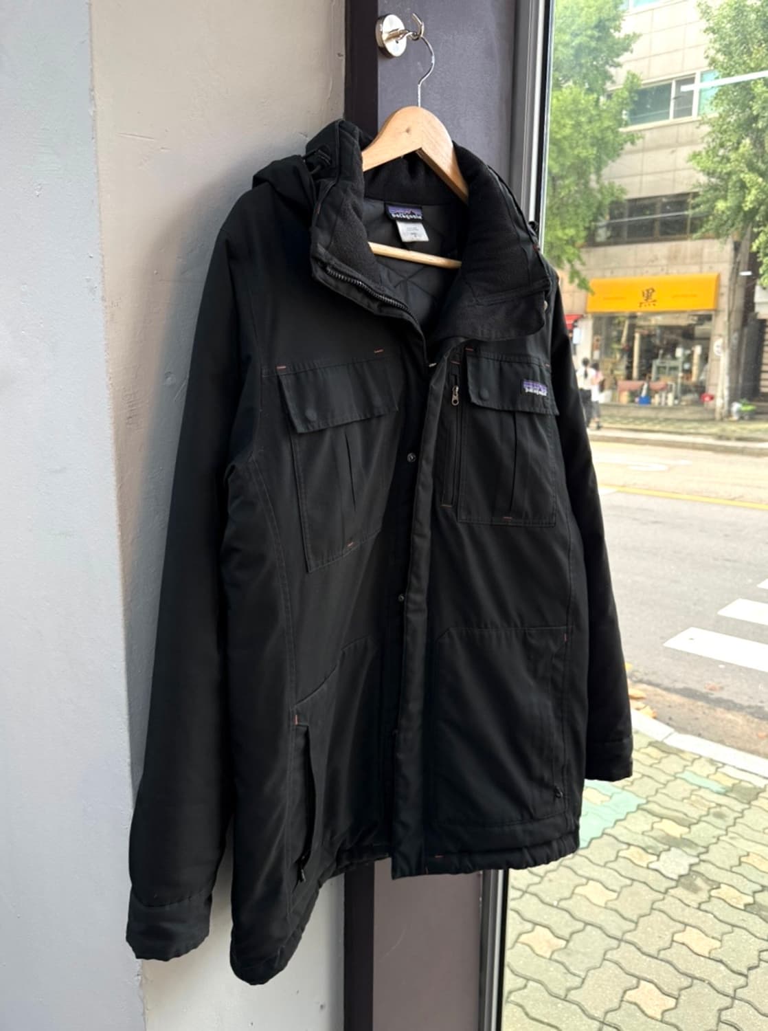 S/ 파타고니아 구스다운 후디드 패딩 자켓 상품이미지2