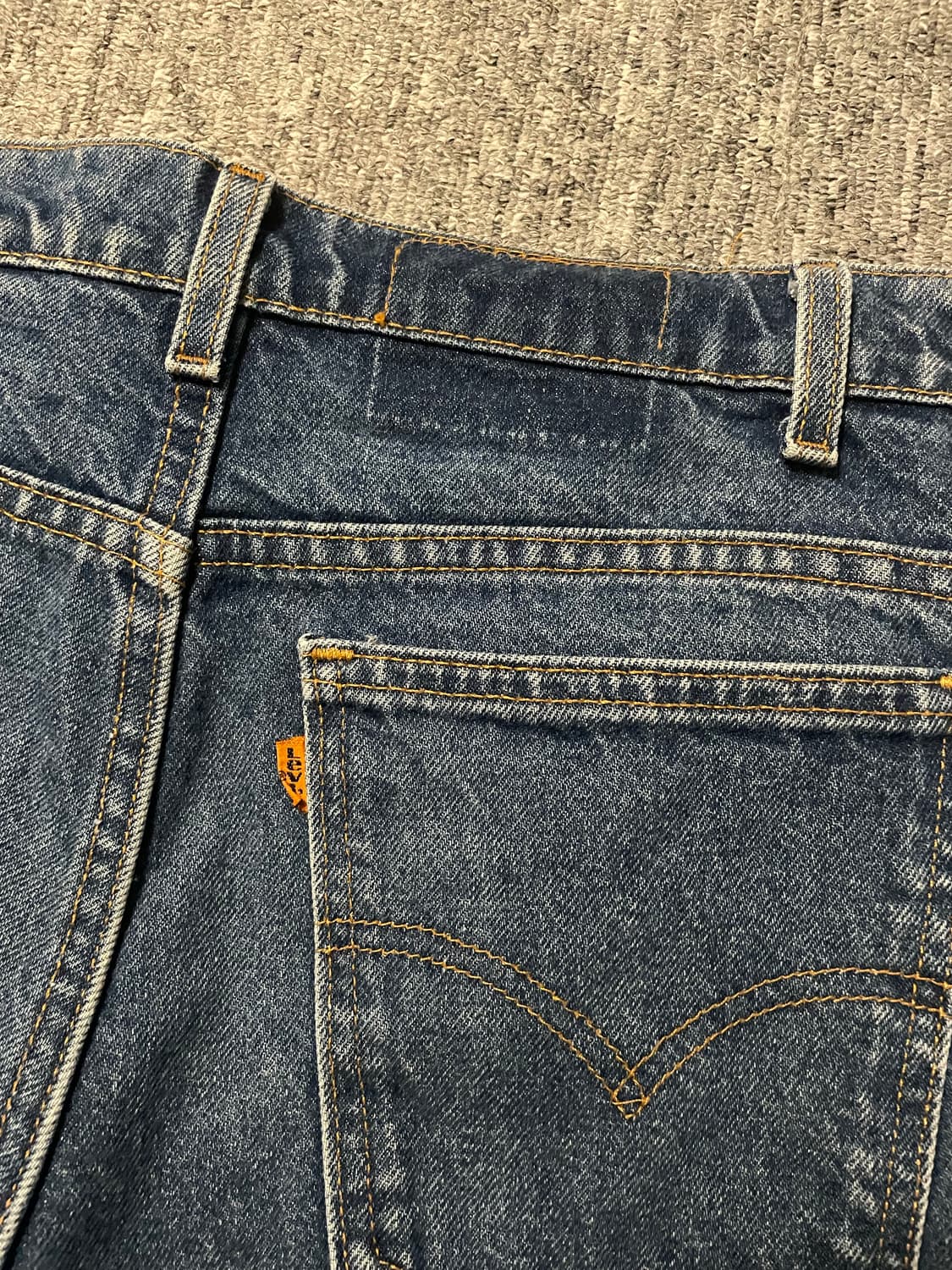 90s 리바이스 517 오렌지탭 데님 [36X34] 상품이미지4