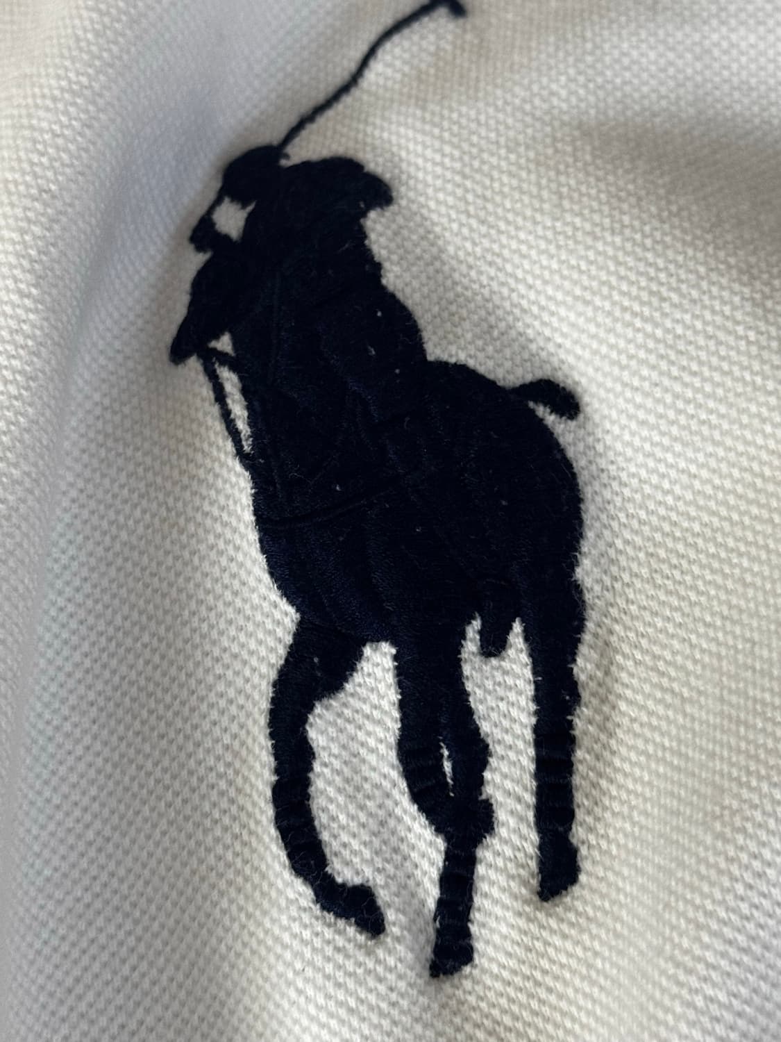 폴로 빅포니 집업 XL 화이트&네이비 / 가격제안 환영 상품이미지2