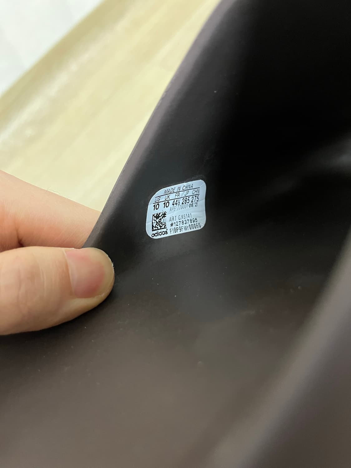 [285] 아디다스 이지 슬라이드 브라운 GX6141 상품이미지5