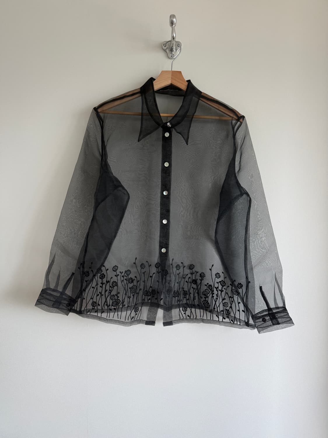 Pre owned 시스루 셔츠 상품이미지1