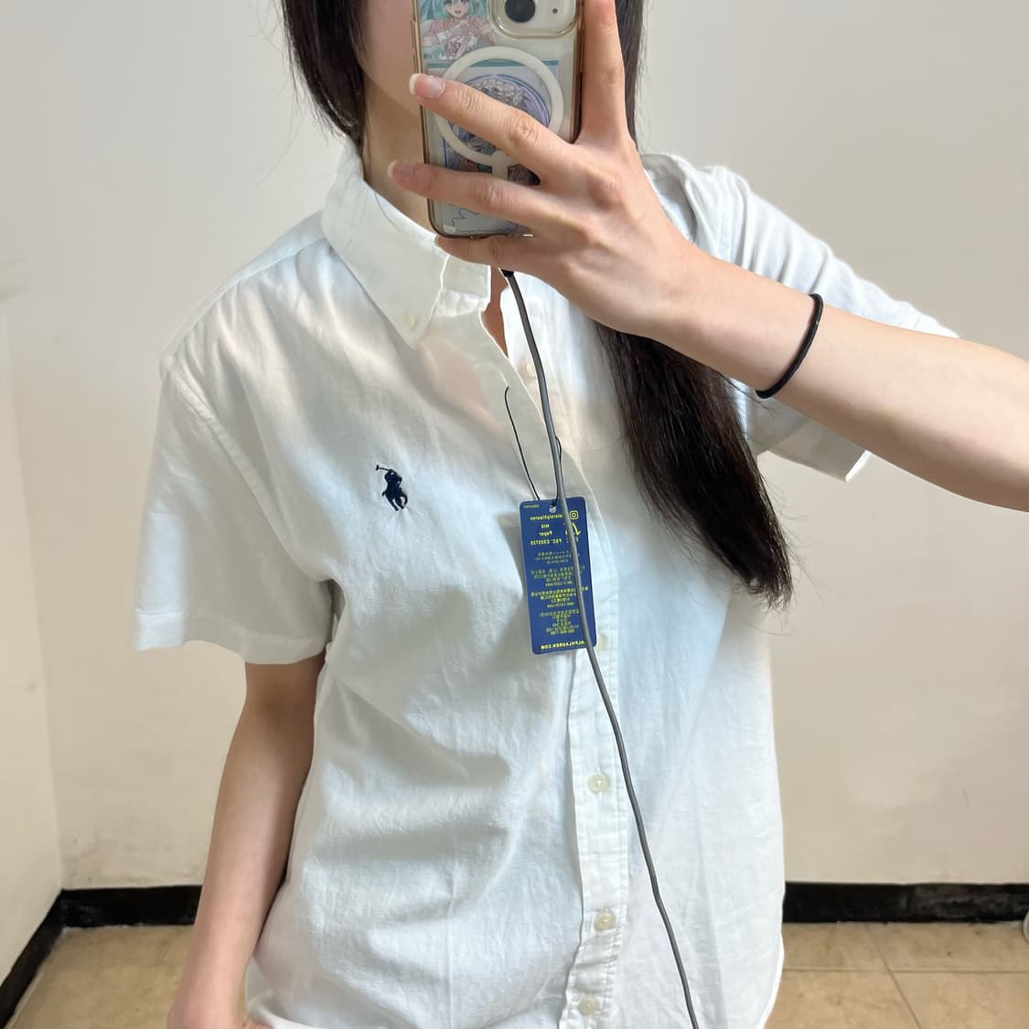 Polo white short sleeve shirts 상품이미지2