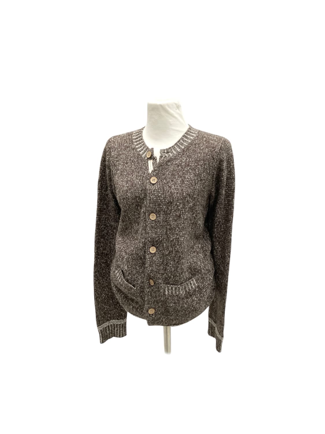 JPN wood knit cardigan 상품이미지1