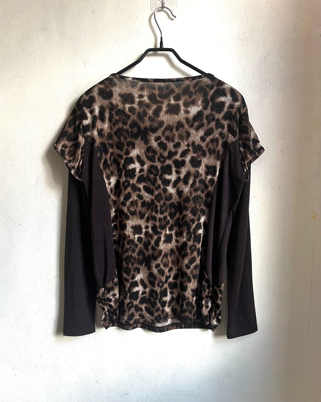 JPN Vintage Leopard Layered Long Sleeve 상품이미지10