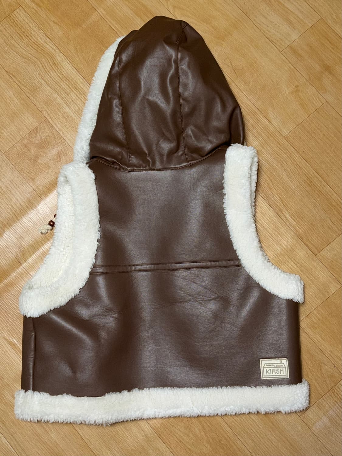 키르시 무스탕 베스트 조끼 상품이미지2