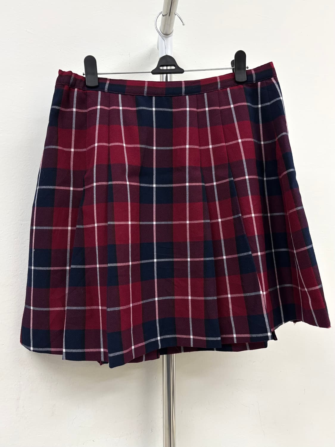 빈티지 레드 체크 스커트 상품이미지6