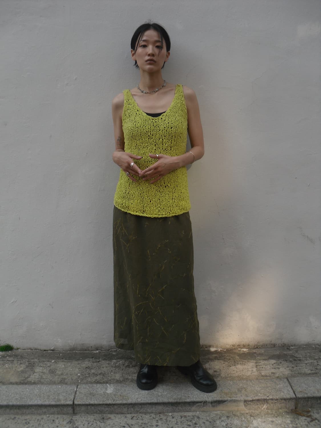 Vintage long skirt 상품이미지1